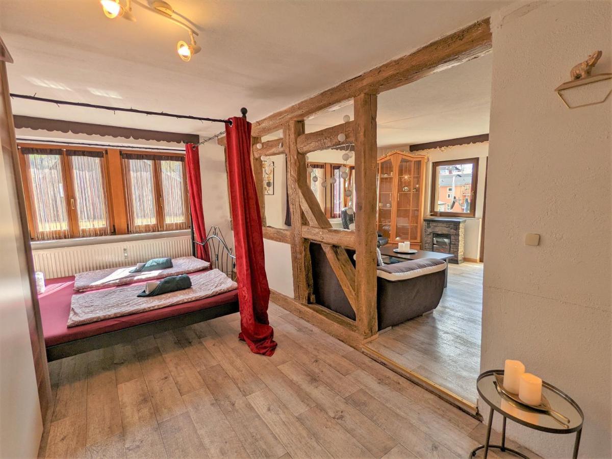 Апартаменты Urlaubstraum Mit Pool, Terrasse & Fluss Im Garten - Ut Зебниц Экстерьер фото